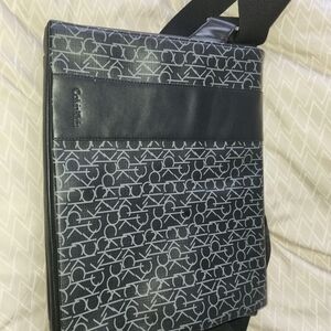 Calvin Klein Black and Gray Men's Bag